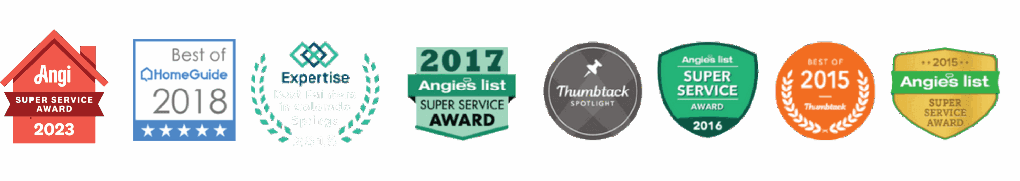 Updated badges 2025